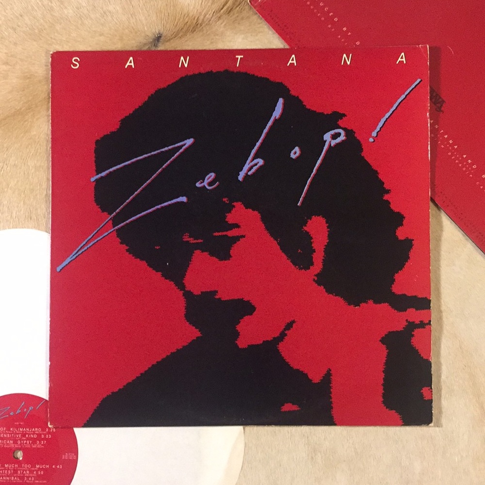 Santana - “Zebop!” Vinyl LP